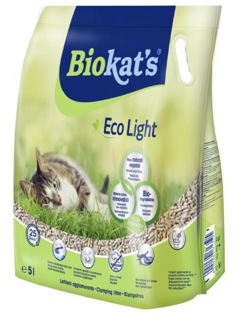 Biokats Eko Light Pelet Kedi Kumu 5 LT | SRC: Barcode: 4002064613505